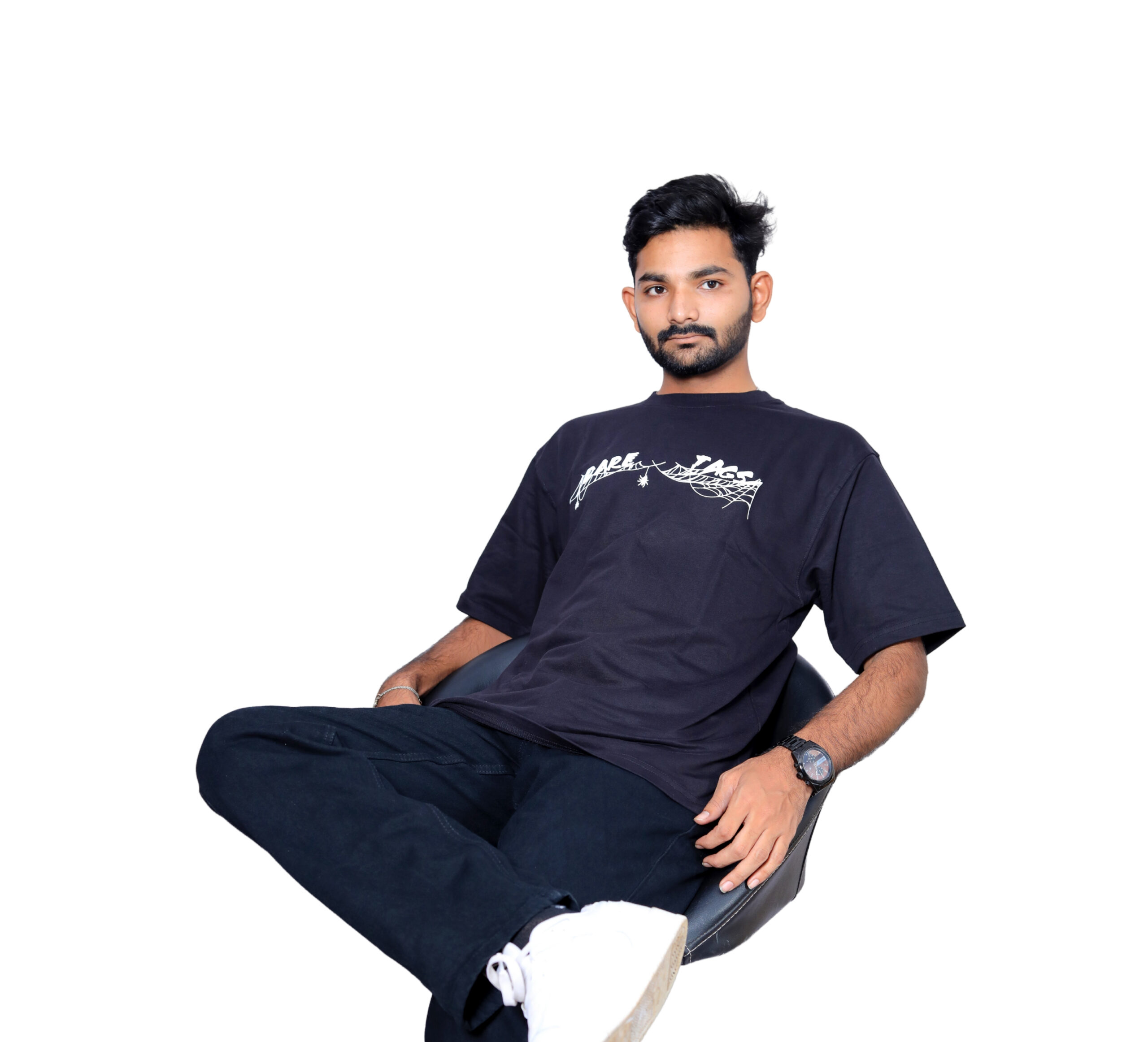 Spider Black T-shirt - Image 3